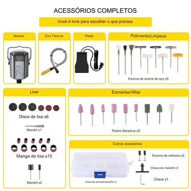 Dremel Elétrica  (780W 23000 RPM)