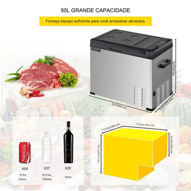 Caixa de Refrigeração Elétrica 50L