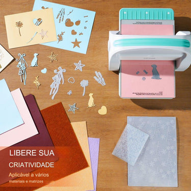 Máquina de Corte e Estampagem Manual  - 226mm