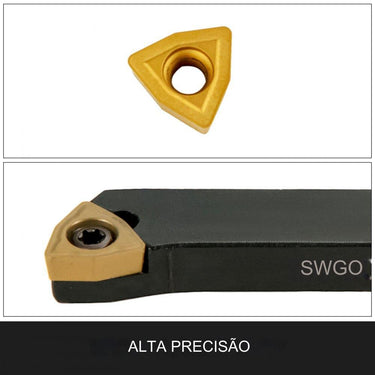Conjunto de Ferramentas de Carboneto Indexáveis (1/4" 7 Peças)