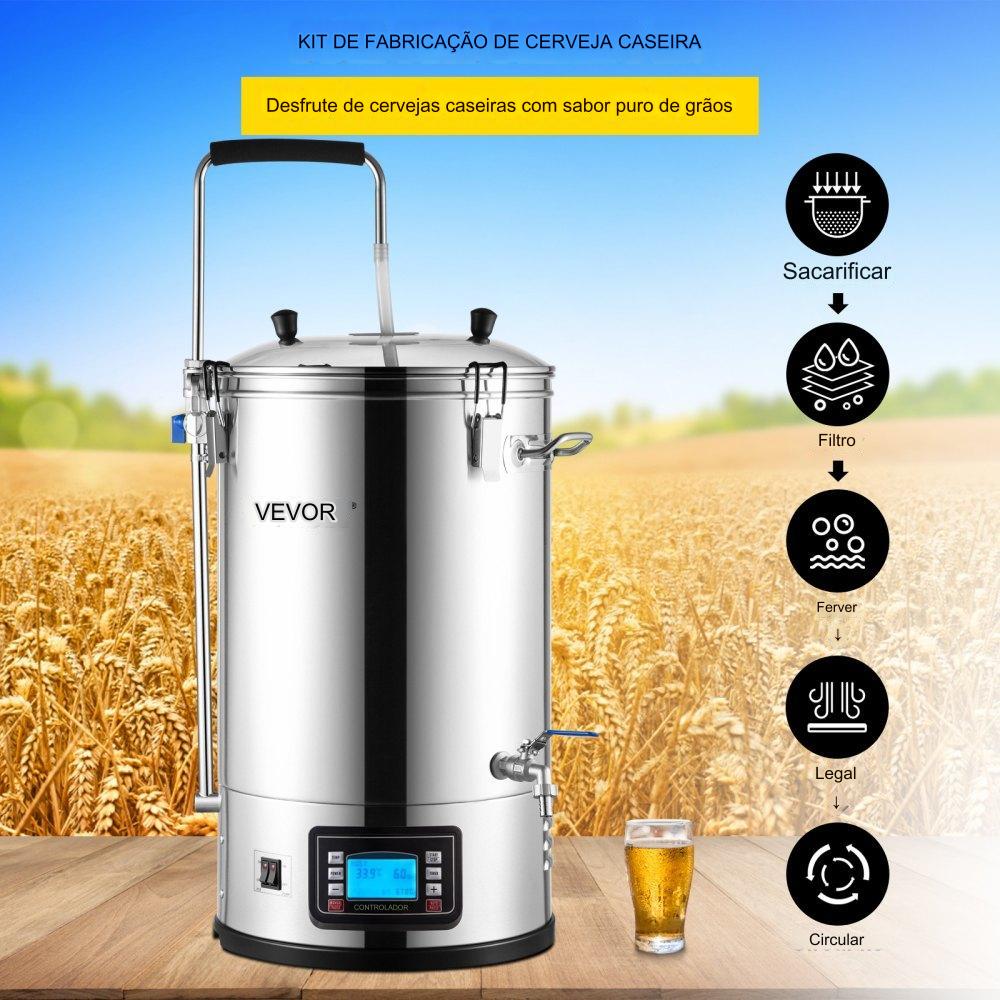 Equipamento de Brassagem de Cerveja 30L