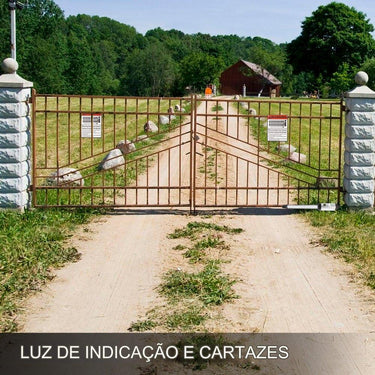 Motor de Portão de Abertura Giratória  - 24V 50W 5m de Comprimento