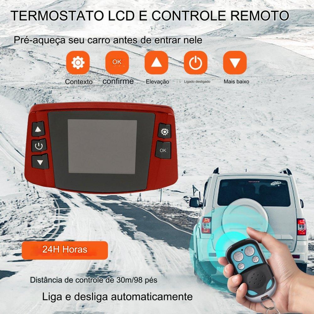 Aquecedor Diesel 5KW 12V: Tecnologia Avançada para Aquecimento e Controle