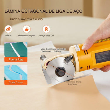 Cortador de Tecido  - 170W - 25cm de Espessura
