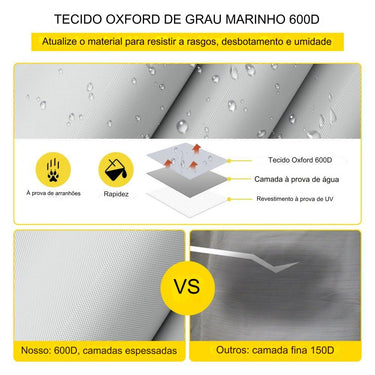 Capa para Barco Pontão (21-24 pés)