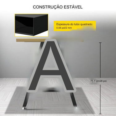 Pernas de Mesa 2x Tischgestell 544kg de Capacidade