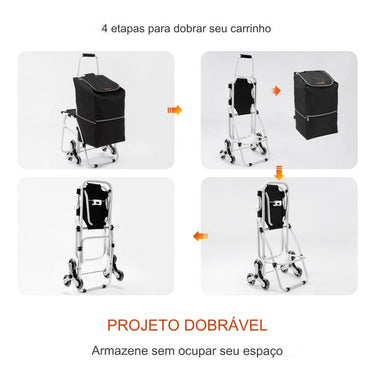 Carrinho de Escadas  Saco Impermeável
