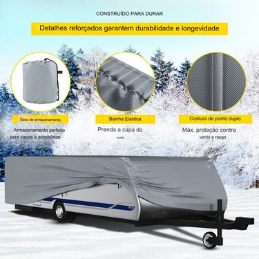Cobertura para Reboque de RV (3.66-4.27m)
