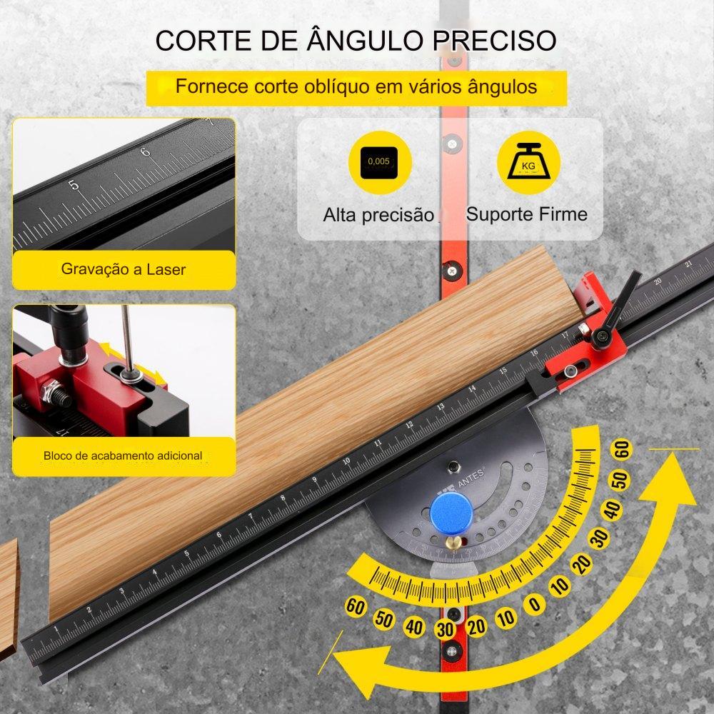 Serra de Mesa  de 450 mm com Medidor de Ângulo