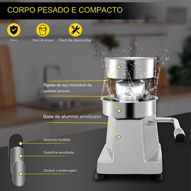 Máquina de Hambúrguer Comercial: Prensa de Hambúrguer de 150mm