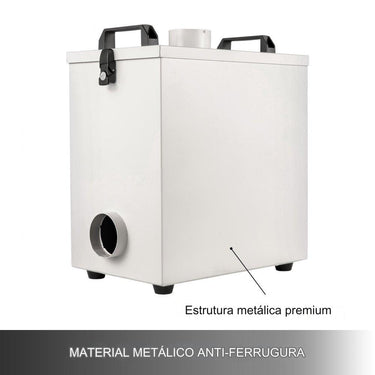 Purificador de Ar de Fumaça - 80W para CNC e Laser