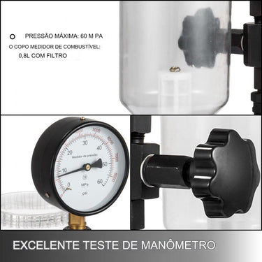 Testador de Injetores de Diesel (600 Bar)
