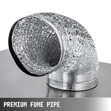 Capa de Exaustão de Cozinha em Aço Inoxidável com Tubo Flexível de 2m